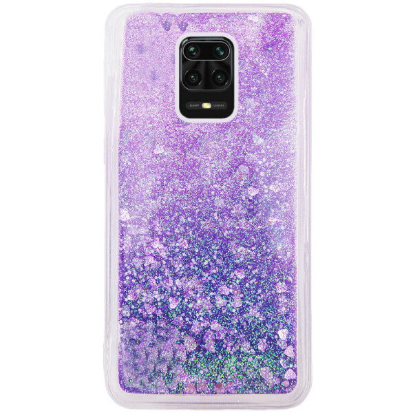 

TPU чехол Liquid hearts для Xiaomi Redmi Note 9 Pro Max (Фиолетовый) (906177)