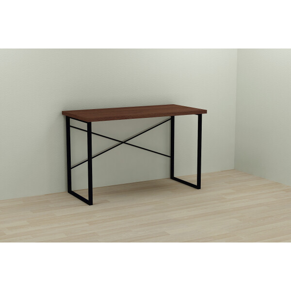 

Стол Ferrum-decor Дейв 75x140x60 черный ДСП Венге 32мм
