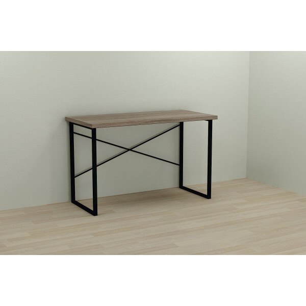

Стол Ferrum-decor Дейв 75x100x70 черный ДСП Дуб Сонома Труфель 32мм