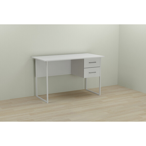 

Стол Ferrum-decor Дакота 75x120x60 белый ДСП Белое 16мм