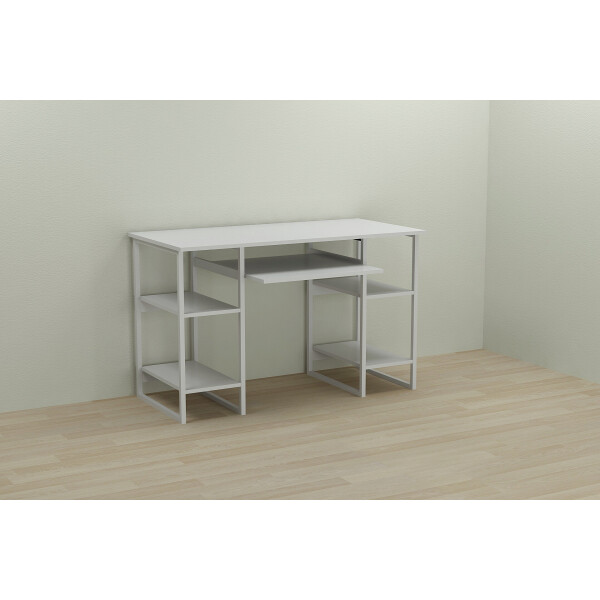 

Стол Ferrum-decor Тим 75x140x70 белый ДСП Белое 16мм