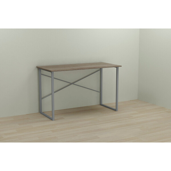 

Стол Ferrum-decor Дейв 75x140x70 серый ДСП Дуб Сонома Труфель 16мм