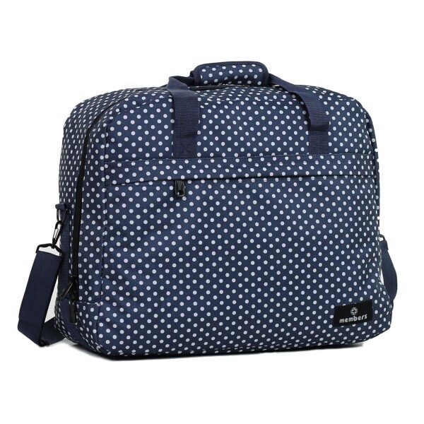 

Дорожная сумка Members Essential On-Board Travel Bag 40 Navy Polka