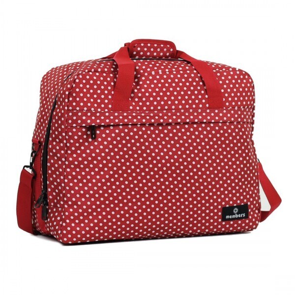 

Дорожная сумка Members Essential On-Board Travel Bag 40 Red Polka