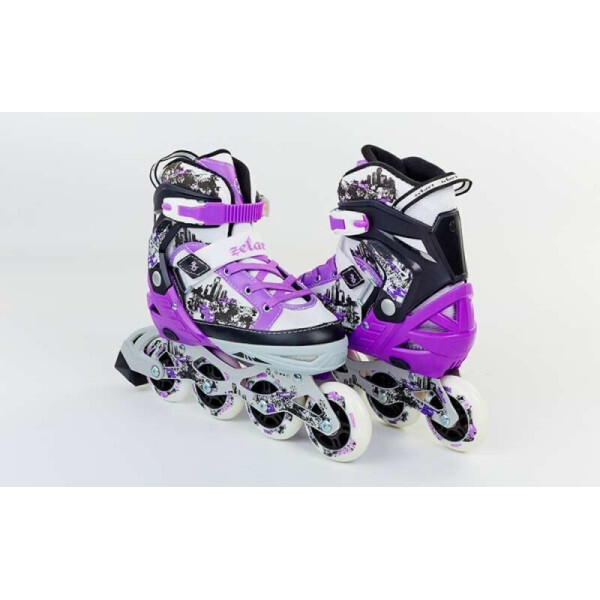 

Роликовые коньки раздвижные Zelart Z-098 Violet