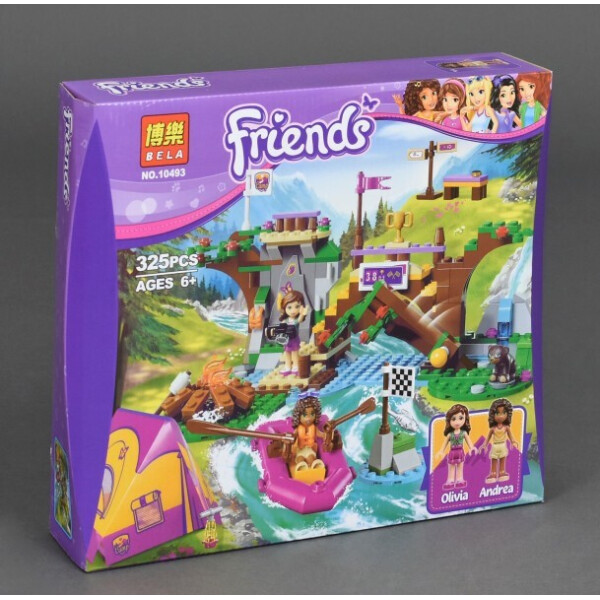 

Одеяло Конструктор Friends 10493 Спортивный лагерь 325 деталей