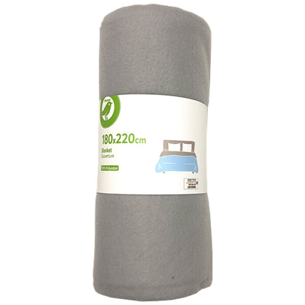 

Плед Actuel Vapor Blue флисовый, 150 GSM, 180х220 см