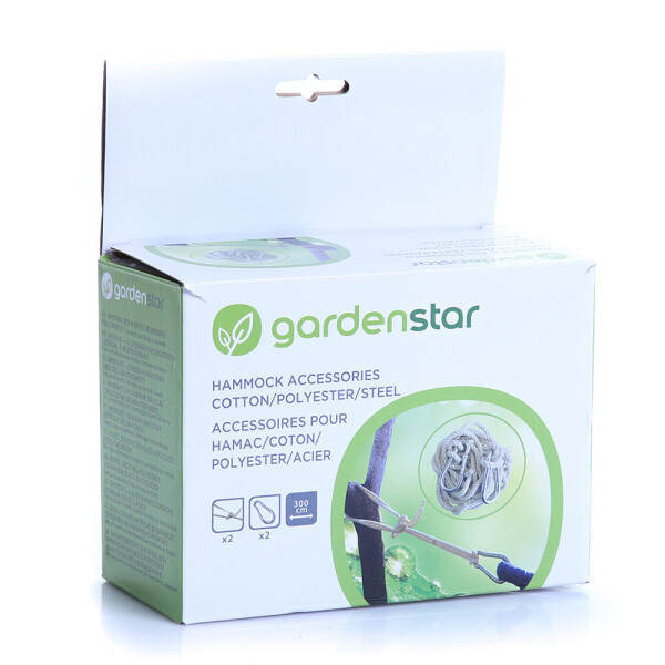 

Аксессуары для гамака GARDEN STAR (300 м)