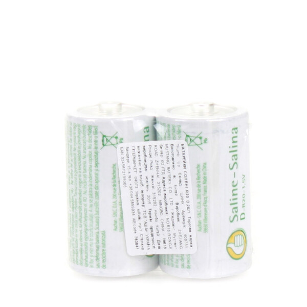 

Батарейки солевые Auchan R20 (D)/1,5V, 2 шт/уп (АА)