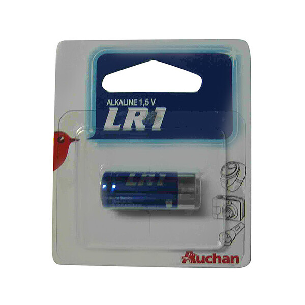 

Батарейка алкалиновая Auchan LR1