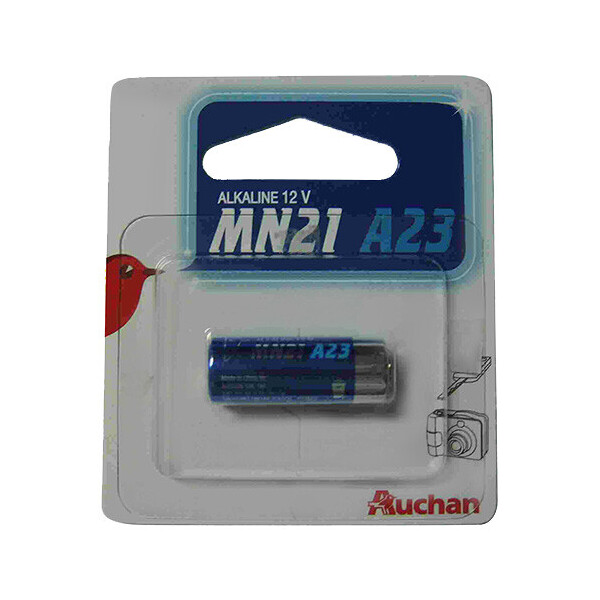 

Батарейка алкалиновая Auchan A23 MN21 12V