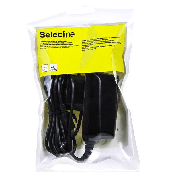 

Сетевое универсальное зарядное устройство для мобильных телефонов Selecline 848 035