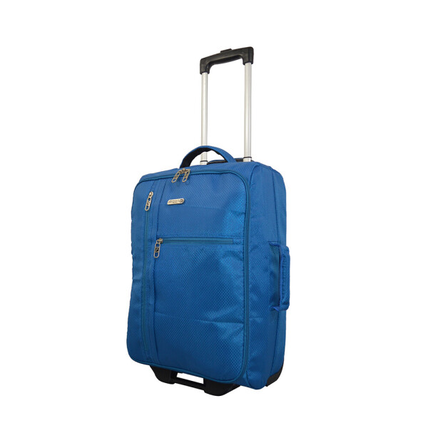 

Чемодан Airport 890481 синий, 2 колеса, 30,6 л, 20х34x50 см