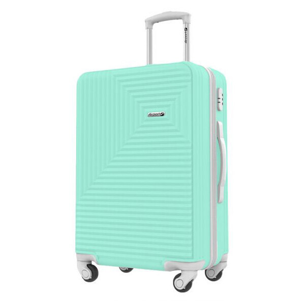 

Чемодан пластиковый Airport 898495 бирюзовый, 57 см