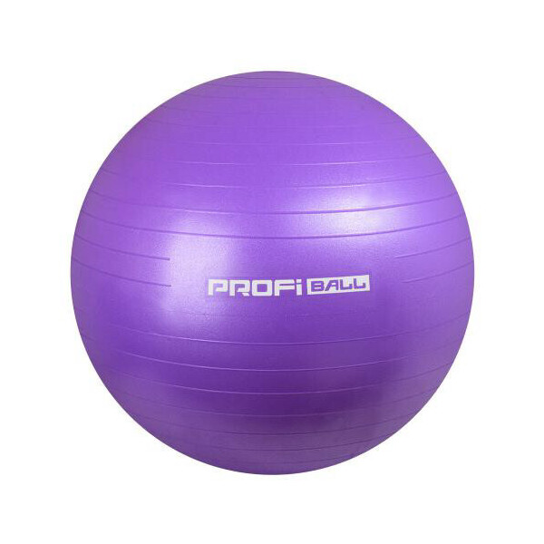 

Мяч для фитнеса, фитбол, жимбол Profitball, 55 фиолетовый