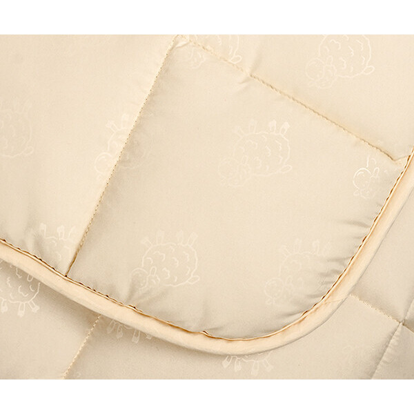 

Одеяло шерстяное стеганое, размер 140х205 см, полуторное, зимнее