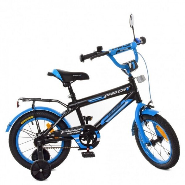 

Велосипед PROFI Inspirer 14" SY1453 Black / Blue