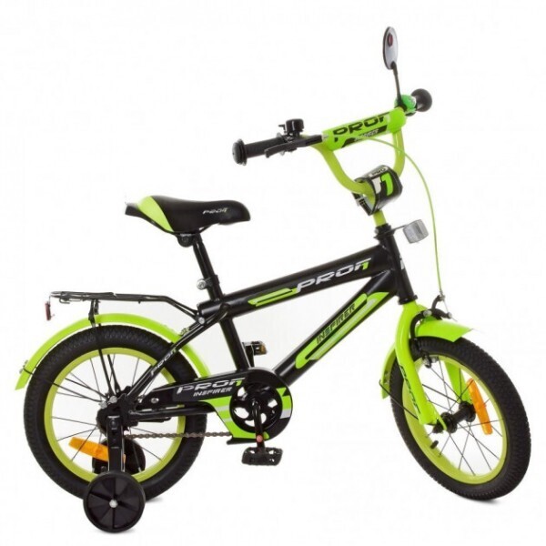 

Велосипед PROFI Inspirer 14" SY1451 Black / Lime
