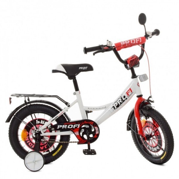 

Велосипед PROFI Original boy 14" XD1445 White / Red