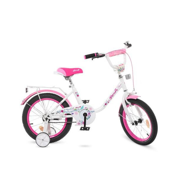 

Велосипед Profi 16" Flower Y1685 White Pink