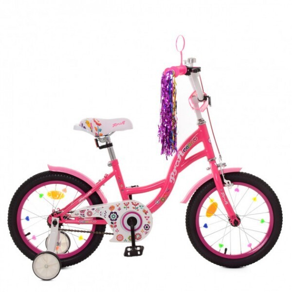 

Велосипед Profi 16" Bloom Y1623-1 Crimson