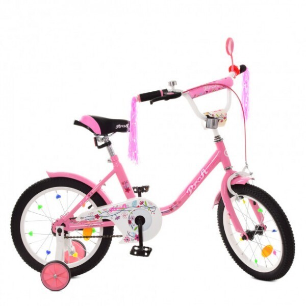 

Велосипед PROFI Flower New 16" Y1681 Pink