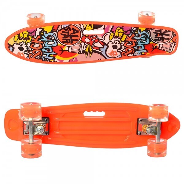 

Скейтборд Profi MS 0749-6 Orange