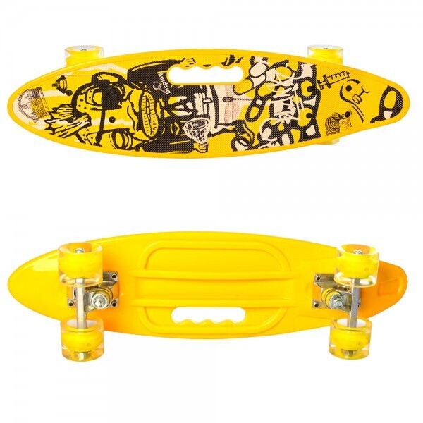 

Скейтборд Profi MS 0461-2 Yellow