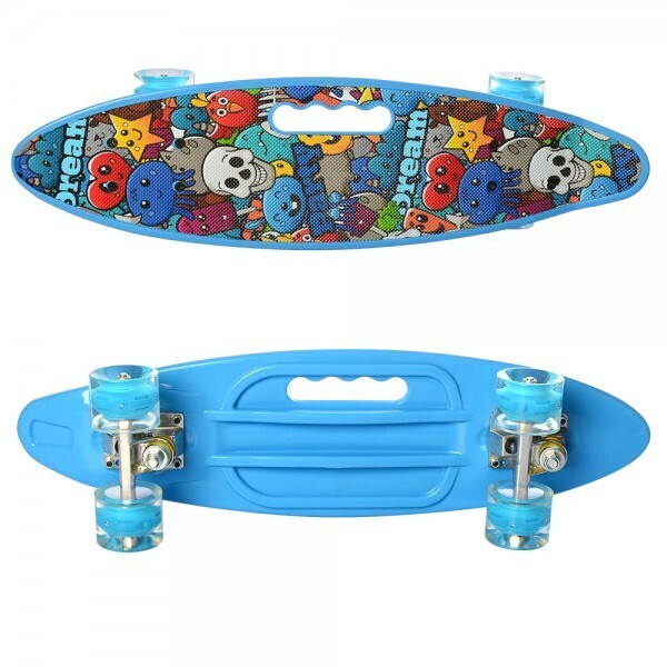 

Скейтборд Profi MS 0461-2 Light Blue