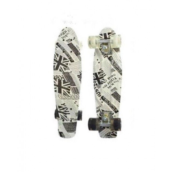 

Скейтборд PROFI MS 0748-8 White-gray