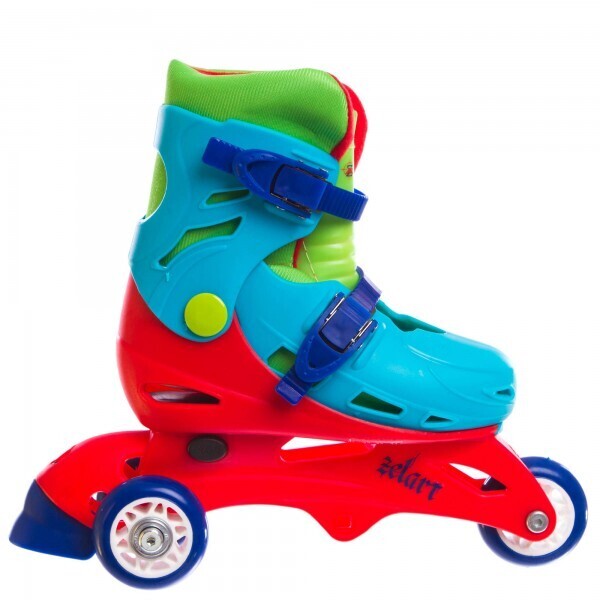 

Роликовые коньки раздвижные детские Zelart YX-0153 Blue/Red