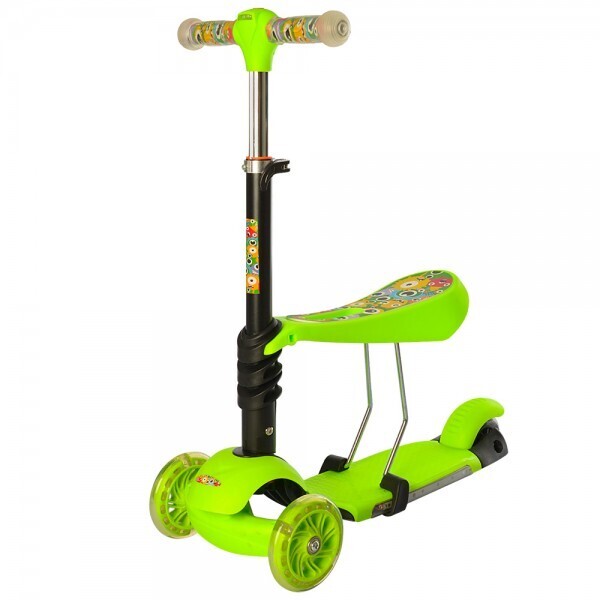 

Самокат 3в1 iTrike Maxi JR 3-076-A (green)