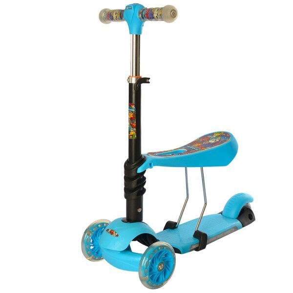 

Самокат 3в1 iTrike Maxi JR 3-076-A (blue)