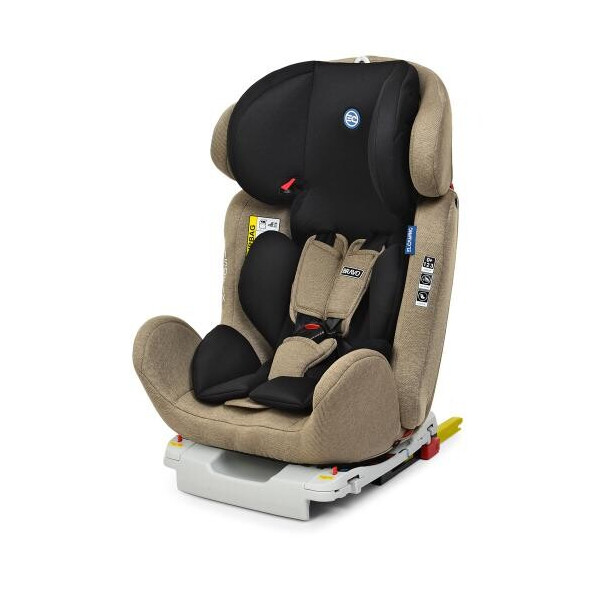 

Детское автокресло EL CAMINO ME 1041 BRAVO ISOFIX BEIGE BLACK