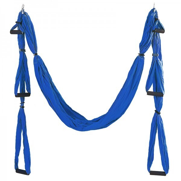 

Гамак для йоги с ручками SP-Planeta Antigravity Yoga FI-5323 Dark Blue