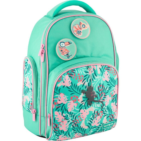 

Школьный бирюзовый рюкзак Kite Education для девочек 16 л Tropical (K20-706M-5)