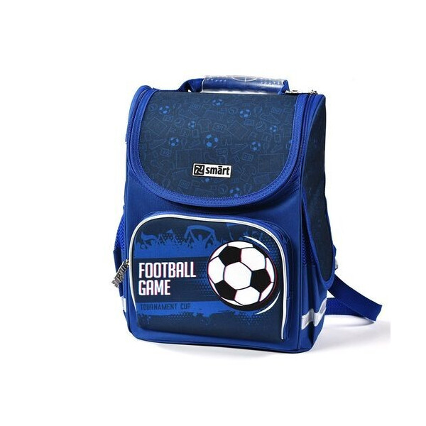 

Рюкзак школьный каркасный SMART PG-11 Footbal game 558078