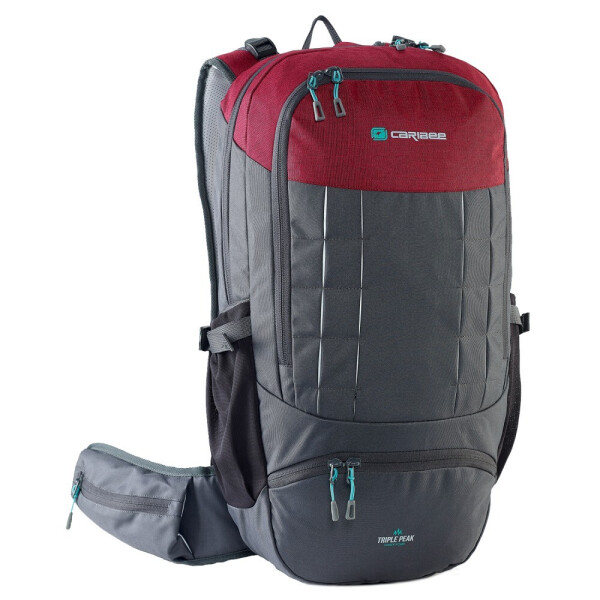 

Туристический рюкзак Caribee Triple Peak 34 Merlot Red 927769