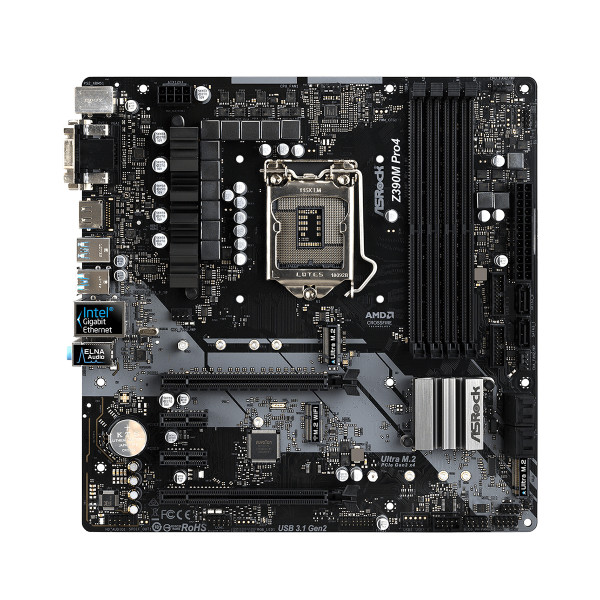 

Материнская плата ASRock Z390M PRO4