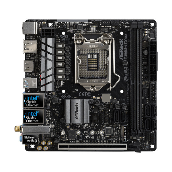 

Материнская плата ASRock Z390M-ITX/AC
