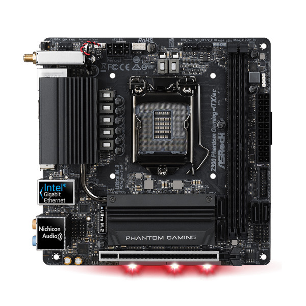 

Материнская плата ASRock Z390 PHANTOM GAMING-ITX/AC