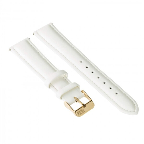 

Ремешок для часов ZIZ кокосово - белый, золото 4700070