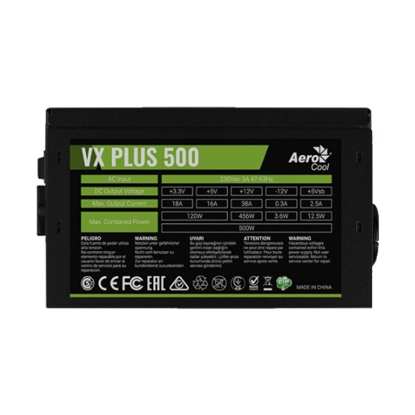 

Aerocool VX Plus 500 500W v.2.3