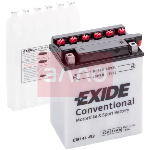 

Автомобильный аккумулятор Exide Premium 65 Ah 530 A Asia, (EA654)