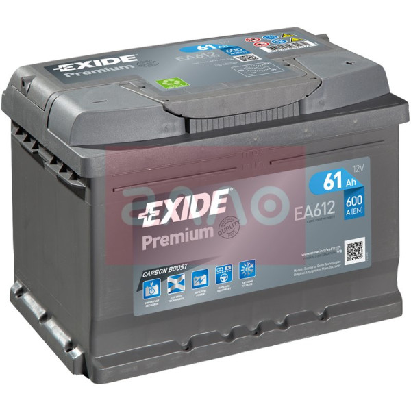 

Автомобильный аккумулятор Exide Premium 77 Ah 760 A (EA770)