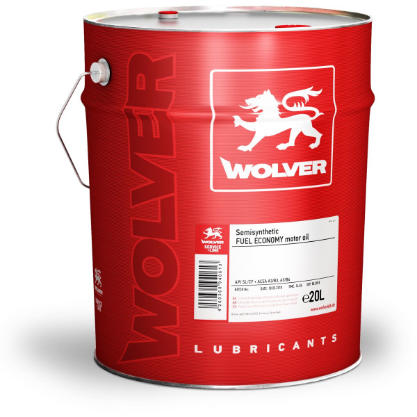 

Моторное масло Wolver Turbo Power 15W-40 20л