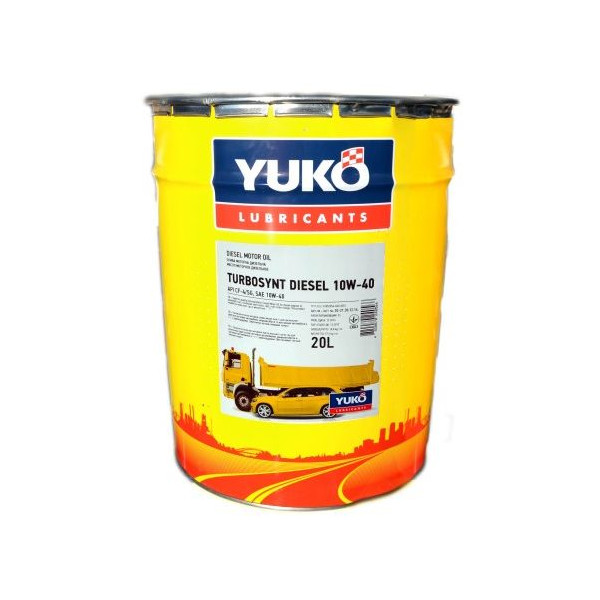

Моторное масло YUKO TURBOSYNT DIESEL 10W-40 20 л