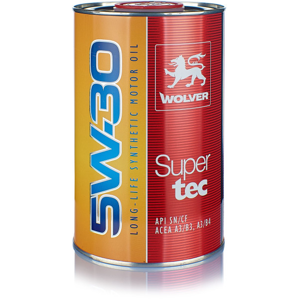 

Моторное масло Wolver SuperTec 5W-30 1 л