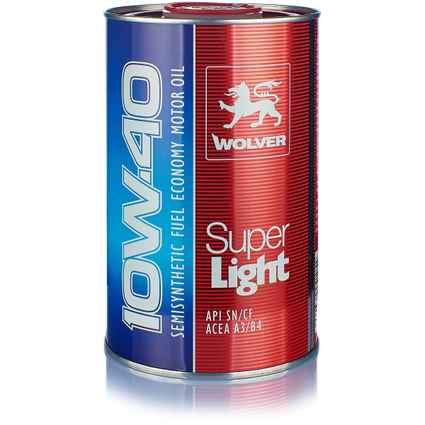 

Моторное масло Wolver Super Light 10W-40 1 л