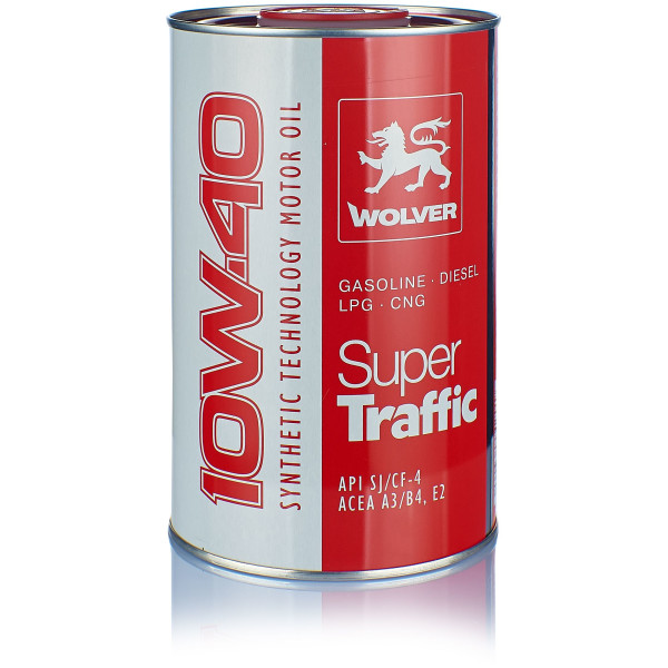 

Моторное масло Wolver Super Traffic 10W-40 1 л